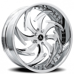 19" Artis Forged Wheels Dagger Chrome Rims 