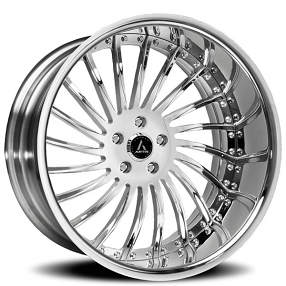28" Artis Forged Wheels International Chrome Rims