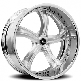 21" Artis Forged Wheels Kokomo Brushed Rims