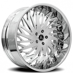 22" Artis Forged Wheels Northtown Chrome Rims 