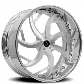 22" Artis Forged Wheels Sincity Brushed Rims