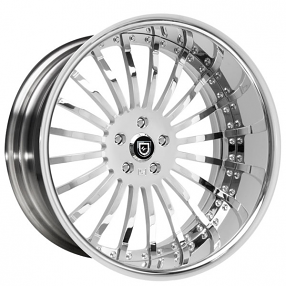 24" Lexani Forged Wheels LF-Luxury LF-714 Chrome Forged Rims 