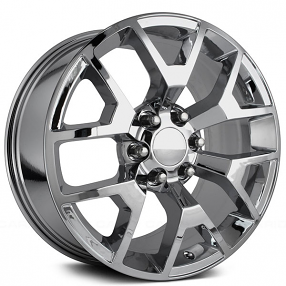 22" OE Creations Wheels PR169 Chrome Rims 