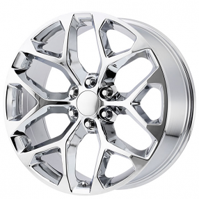 20" OE Creations Wheels PR176 Chrome Rims 