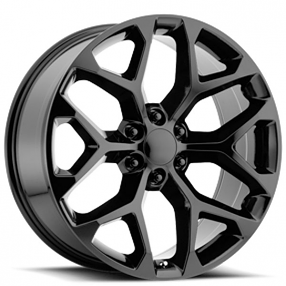 26" OE Creations Wheels PR176 Matte Black Rims
