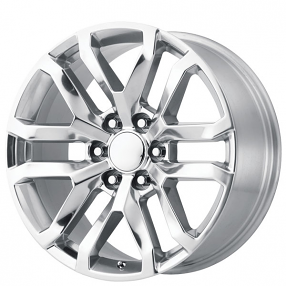 22" OE Creations Wheels PR196 Chrome Rims 