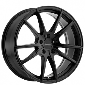 17" Petrol Wheels P0A Matte Black Rims 