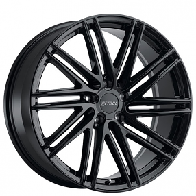 17" Petrol Wheels P1C Gloss Black Rims 