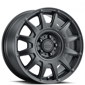 18" Raceline Wheels 401B Aero Satin Black Rims 
