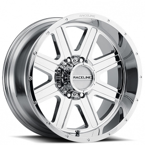 17" Raceline Wheels 940C Hostage Chrome Off-Road Rims 