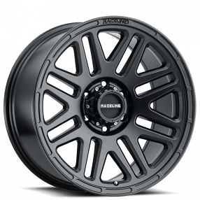 18" Raceline Wheels 944B Outlander Satin Black Off-Road Rims 