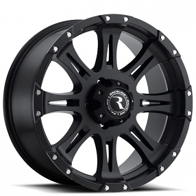 20" Raceline Wheels 981 Raptor Satin Black Off-Road Rims 