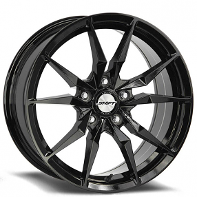18" Shift Wheels Blade Gloss Black Rims 