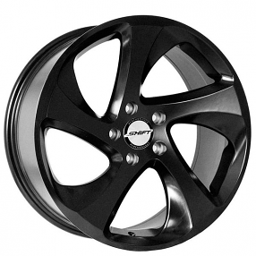 17" Shift Wheels Strut Gloss Black Rims 