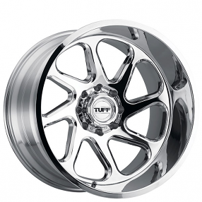 22" Tuff Wheels T2B Chrome Off-Road Rims 