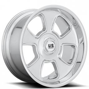 20" U.S. Mags Wheels Boulevard U126 Chrome Rims 