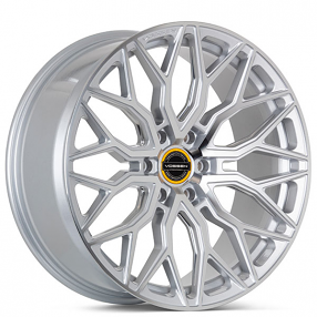 20" Vossen Wheels HF6-3 Silver Polished Rims 