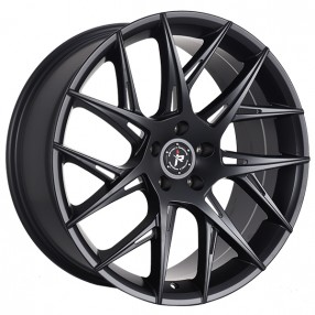 20" Impact Racing Wheels 603 Satin Black Rims