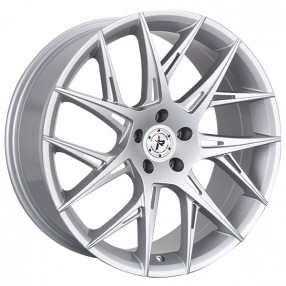 20" Impact Racing Wheels 603 Silver Rims