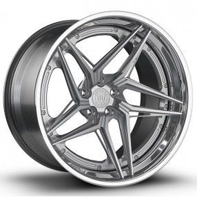 21" Staggered Rohana Forged Wheels RFG9 Custom Finish Rims