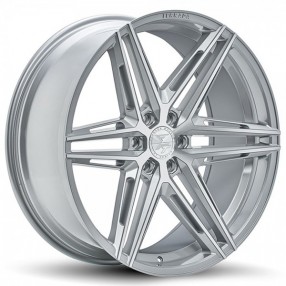 22" Ferrada Wheels FT4 Machine Silver Rims
