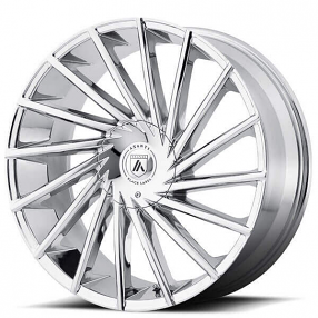 22" Asanti Wheels ABL-18 Matar Chrome Rims 