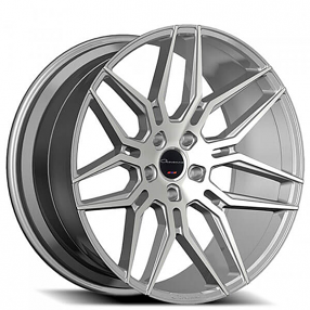 24" Giovanna Wheels Bogota Silver Machined Rims