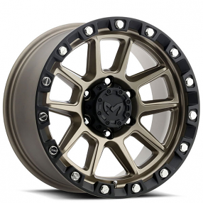 18" MKW Offroad Wheels M205 Matte Bronze Rims