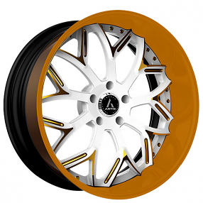 24" Artis Forged Wheels Radon 2 Custom Color Rims
