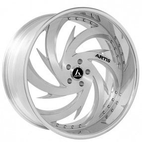 21" Artis Forged Wheels Spada Brushed Rims