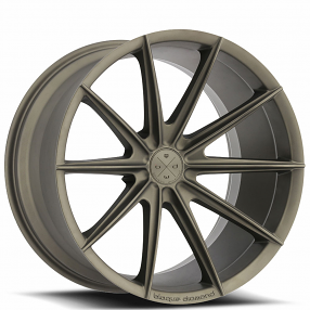 20" Blaque Diamond Wheels BD-11 Matte Bronze Rims