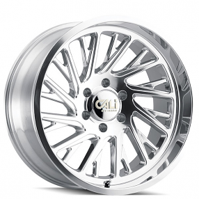 24" Cali Wheels 9114 Purge Polished Off-Road Rims
