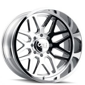 24" Cali Wheels 9115 Invader Chrome Off-Road Rims