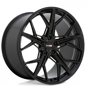 20/21" Staggered Cray Wheels Hammerhead Gloss Black Rotary Forged Rims
