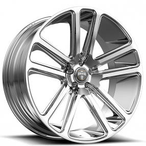 26" Dub Wheels Flex S254 Chrome Rims