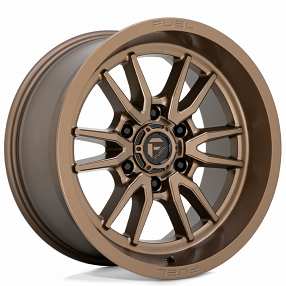 20" Fuel Wheels D788 Clash 6 Bronze Off-Road Rims