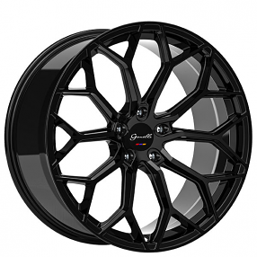 22" Staggered Gianelle Wheels Monte Carlo Gloss Black Rims 
