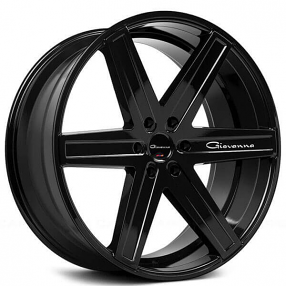 24" Giovanna Wheels Dramuno-6 Black Rims