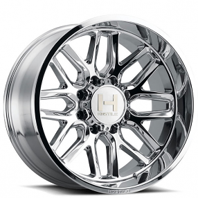 20" Hostile Wheels H120 Vulcan Chrome Off-Road Rims 