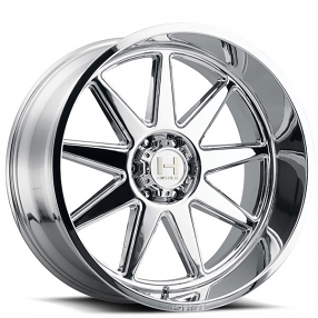 26" Hostile Wheels H121 Omega Chrome Off-Road Rims 