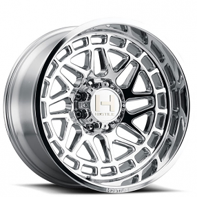 24" Hostile Wheels H122 Reaper Chrome Off-Road Rims