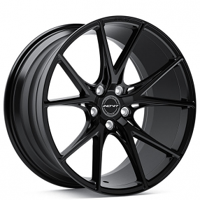 20" Staggered Inovit Wheels YSM-023 Speed Satin Black Rims