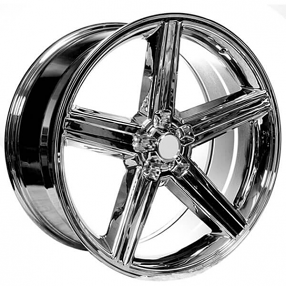 24" IROC Wheels Chrome 5-lugs Rims