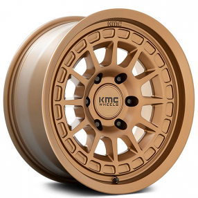 17" KMC Wheels KM719 Canyon Matte Bronze Off-Road Rims