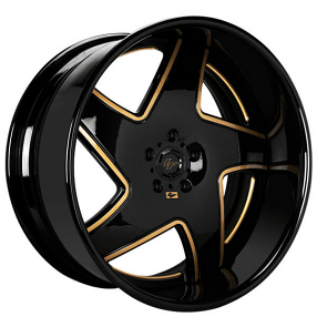 19" Lexani Forged Wheels LF-Luxury LF-768 Dawn Custom Finish Forged Rims 