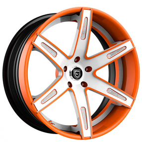22" Staggered Lexani Forged Wheels LF-Luxury LZ-725 Aqua Custom Finish Forged Rims 