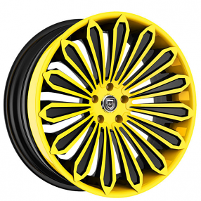 24" Lexani Forged Wheels LF-Luxury LZ-757 Crypto Custom Finish Forged Rims 