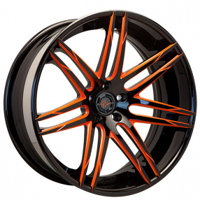 20" Staggered Lexani Forged Wheels LF-Sport LZ-107 Custom Finish Forged Rims 