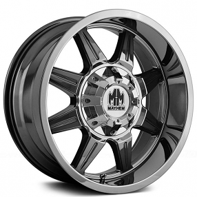 20" Mayhem Wheels 8100 Monstir Chrome Off-Road Rims