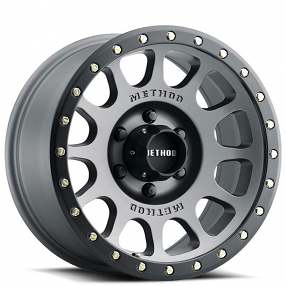 20" Method Wheels 305 NV Titanium Off-Road Rims